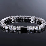 Load image into Gallery viewer, 19Ct Round Cut Women&#39;s Diamond Tennis Bracelet 4MM 14K White Gold Finish
