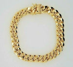 Load image into Gallery viewer, 10MM Royal Miami Cuban Link Bracelet- Solid 14K Yellow Gold Unisex Bracelet
